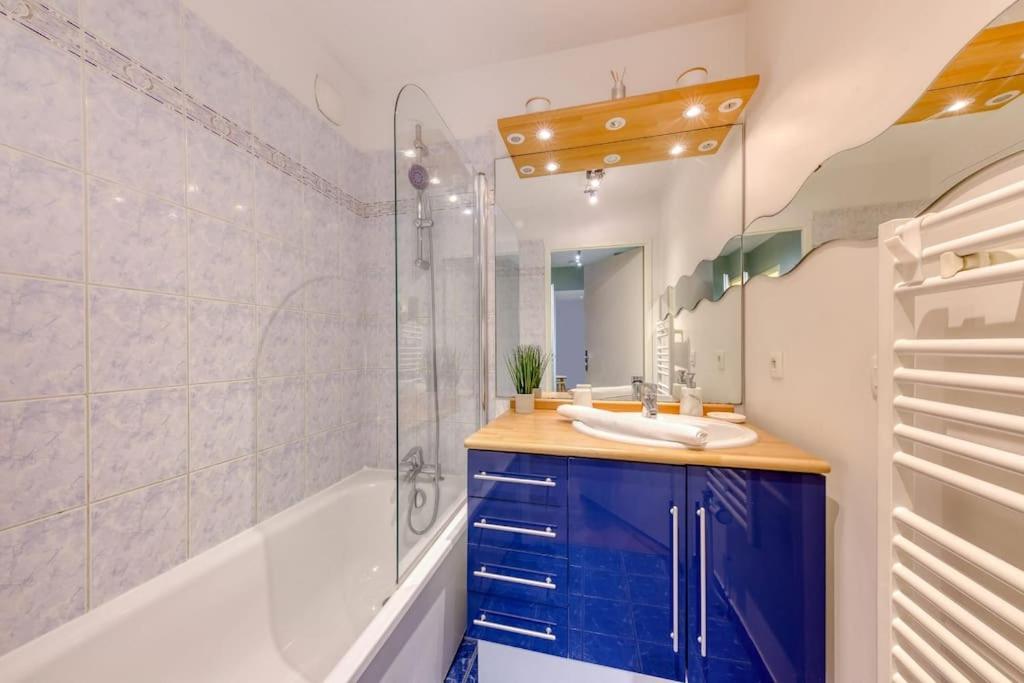 La Pepite Bleue De Nanterre Apartment Bagian luar foto